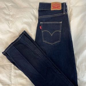 Levis boot cut jeans
